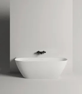 Ванна из искусственного камня Salini Sofia Wall S-Stone 102522M 170x80см белый матовый Ванна из искусственного камня Salini Sofia Wall S-Stone 102522M 170x80см белый матовый