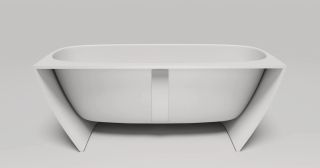 Ванна из искусственного камня Salini Sofia Wall S-Stone 102523M 180x85см белый матовый Ванна из искусственного камня Salini Sofia Wall S-Stone 102523M 180x85см белый матовый