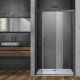 Душевая дверь в нишу Vincea Soft VDS-3SO120CLGM 120 см хром