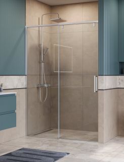 Душевая дверь BelBagno SOFT_CLOSE-1-BF-1-140-C-Cr хром