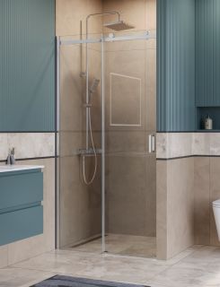 Душевая дверь BelBagno SOFT_CLOSE-2-BF-1-100-C-Cr хром