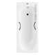 Ванна чугунная Vinsent Veron Soissons VCN1707042H/VH0015BL с ручками черными матовыми 170х70 см