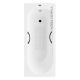 Ванна чугунная Vinsent Veron Soissons VCN1707042H/VH0015BL-AS с ручками черными матовыми 170х70 см