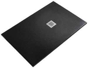 Душевой поддон Starohome Solid 1237838 140x90см чёрный матовый