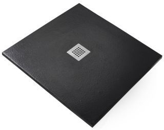 Душевой поддон Starohome Solid 1237485 80x80см чёрный матовый Душевой поддон Starohome Solid 1237485 80x80см чёрный матовый