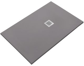 Душевой поддон Starohome Solid 1237830 90x80см серый матовый Душевой поддон Starohome Solid 1237830 90x80см серый матовый