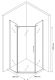 Душевой уголок Berges Solo T Black 100x100см чёрный матовый 061110