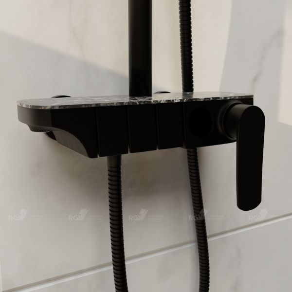 Душевая стойка RGW Shower Panels SP-33B чёрный 51140133-04