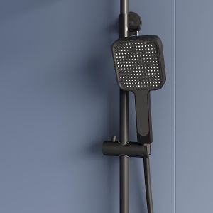 Душевая стойка RGW SP-34B 51140134-04 с термостатом чёрный