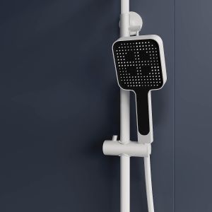 Душевая стойка RGW SP-34W 51140134-03 с термостатом белый