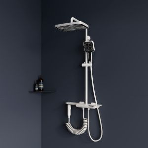 Душевая стойка RGW SP-35W 51140135-03 с термостатом белый