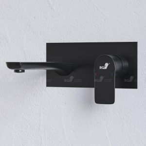 Встраиваемый смеситель для раковины RGW Shower Panels SP-46B чёрный 51140546-04