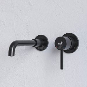 Встраиваемый смеситель для раковины RGW Shower Panels SP-47B чёрный 51140547-04