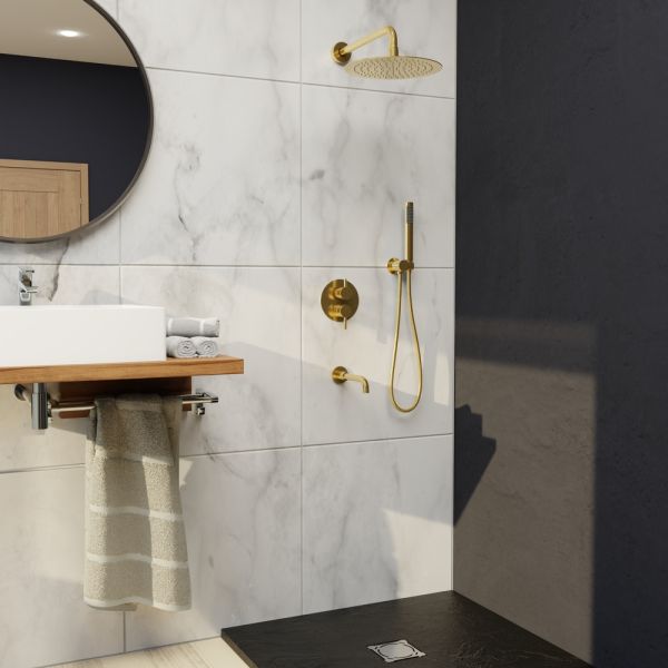 Душевая система RGW Shower Panels SP-55G золото 51140855-06