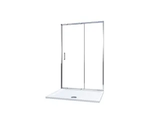 Душевое ограждение Good Door SPIRIT WTW-100-C-CH  профиль хром стекло прозрачное