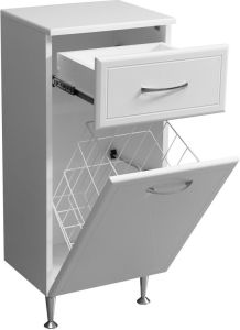 Комод Stella Polar Концепт с корзиной 36см белый SP-00000152