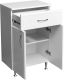 Комод Stella Polar Концепт 50см белый SP-00000153