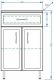 Комод Stella Polar Концепт 50см белый SP-00000153
