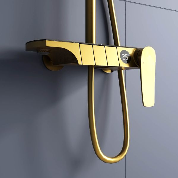 Душевая стойка RGW SP-33G 51140133-06 золото