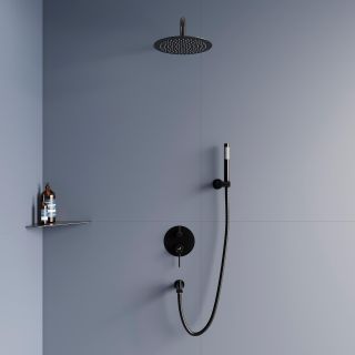 Душевой комплект RGW SP-52-1B 511408521-04 чёрный