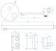 Душевая система RGW Shower Panels SP-55B чёрный 51140855-04