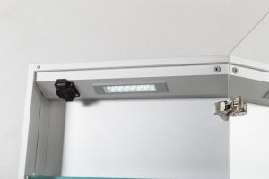 Зеркальный шкаф BelBagno с нижней подсветкой двери 60x70см SPC-1A-DL-BL-600