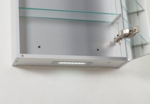 Зеркальный шкаф BelBagno с нижней подсветкой двери 50x70см SPC-1A-DL-BL-500