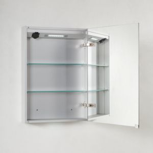 Зеркальный шкаф BelBagno с нижней подсветкой двери 60x70см SPC-1A-DL-BL-600