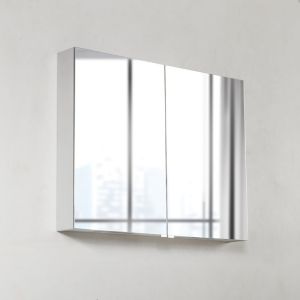 Зеркальный шкаф BelBagno с нижней подсветкой дверей 90x70см SPC-2A-DL-BL-900