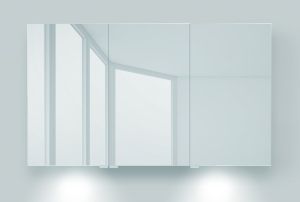 Зеркальный шкаф BelBagno с нижней подсветкой дверей 120x70см SPC-3A-DL-BL-1200
