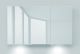Зеркальный шкаф BelBagno с нижней подсветкой дверей 120x70см SPC-3A-DL-BL-1200