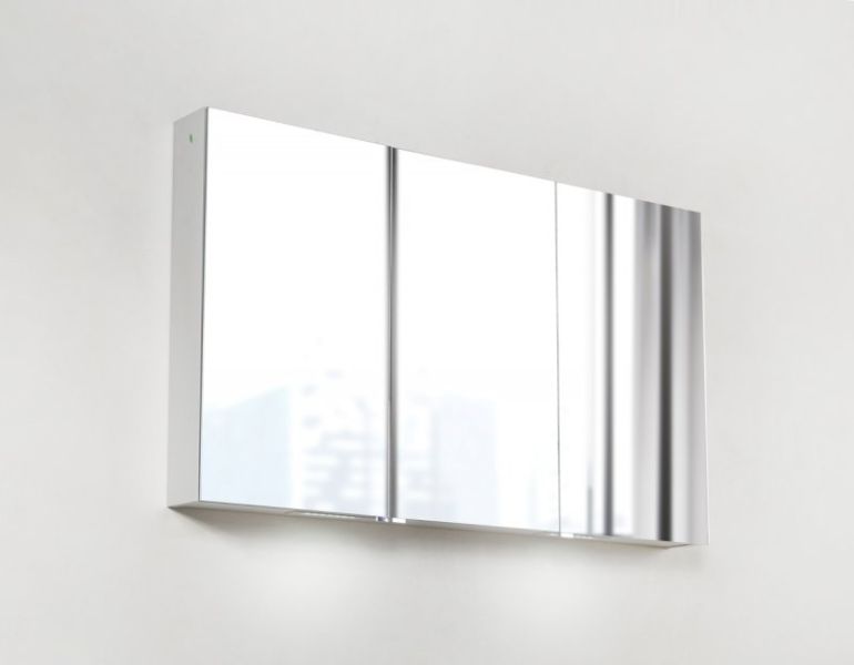 Зеркальный шкаф BelBagno с нижней подсветкой дверей 120x70см SPC-3A-DL-BL-1200