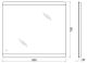 Зеркало BelBagno с LED-подсветкой и сенсорным управлением SPC-CEZ-800-700-LED-TCH Зеркало BelBagno с LED-подсветкой и сенсорным управлением SPC-CEZ-800-700-LED-TCH