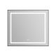 Зеркало Belbagno SPC-KRAFT-800-800-LED-TCH-WARM-NERO