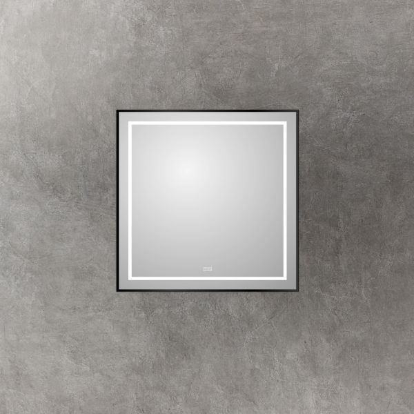 Зеркало BelBagno SPC-KRAFT-900-800-LED-TCH-WARM-NERO