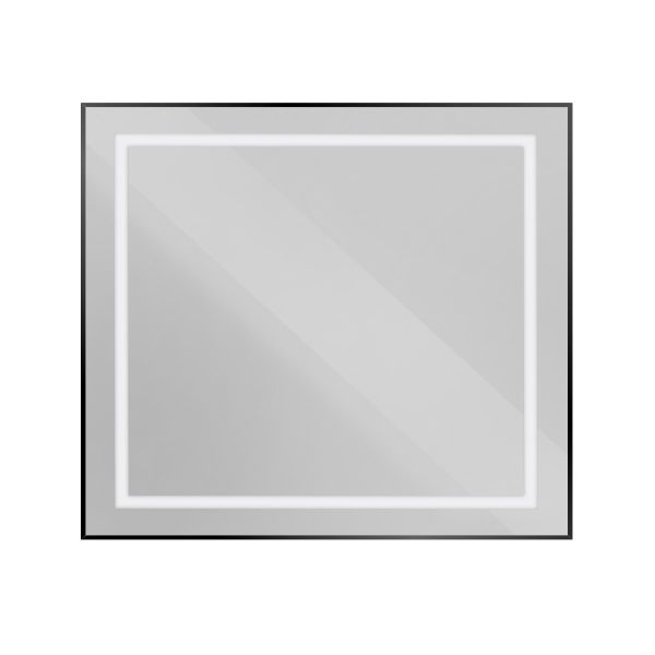 Зеркало BelBagno SPC-KRAFT-900-800-SENS-NERO