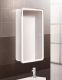 Зеркальный шкаф BelBagno с одной распашной дверью, с двумя стеклянными полками, со встроенной подсветкой и сенсорным выключателем SPC-MAR-400/800-1A-LED-TCH, 1 белый матовый