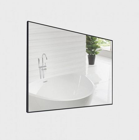 Зеркало BelBagno в алюминиевой раме SPC-AL-1000-800 Nero
