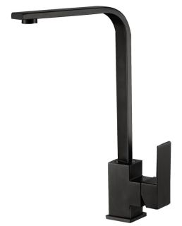 Смеситель для кухни Haiba HB70803-7 чёрный матовый Смеситель для кухни Haiba HB70803-7 чёрный матовый
