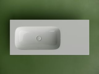 Раковина мебельная Ceramicanova Грация (Grace) CN7014wx 101 см белый