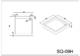 Поддон для душа Black & White Stellar Wind Easy Plumb 09HSQ00