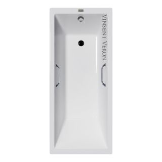 Ванна чугунная Vinsent Veron Square VSQ1407045H/VH0012CH 140х70 см