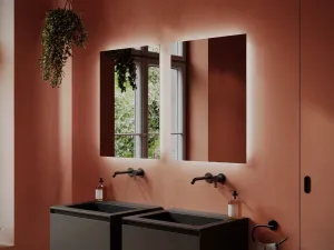 Зеркало с подсветкой Sancos Square SQ600 60см