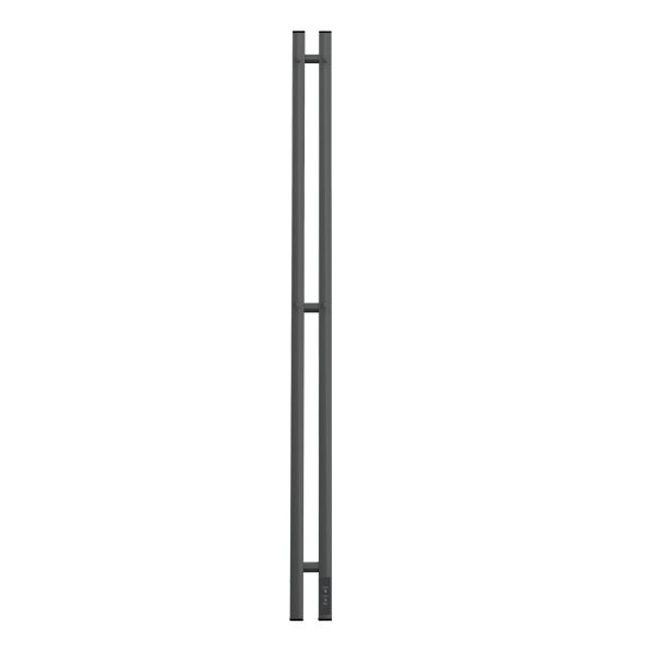 Полотенцесушитель электрический APEXTERMO Sirius SR10111GF 1100x80 с крючками графит металлик