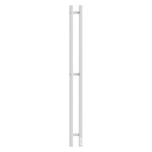 Полотенцесушитель электрический APEXTERMO Sirius SR10111WM 1100x80 с крючками белый матовый