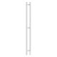 Полотенцесушитель электрический APEXTERMO Sirius SR10111WM 1100x80 с крючками белый матовый