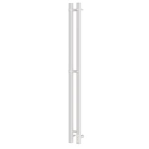 Полотенцесушитель электрический APEXTERMO Sirius SR10111WM 1100x80 с крючками белый матовый