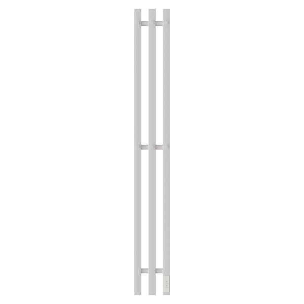 Полотенцесушитель электрический APEXTERMO Sirius SR10112WM 1100x120 с крючками белый матовый