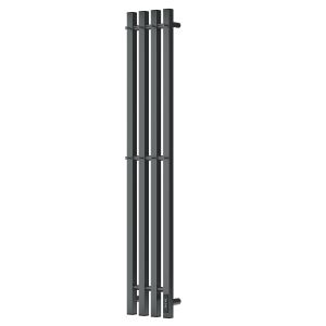 Полотенцесушитель электрический APEXTERMO Sirius SR10113GF 1100x180 с крючками графит металлик