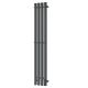 Полотенцесушитель электрический APEXTERMO Sirius SR10113GF 1100x180 с крючками графит металлик